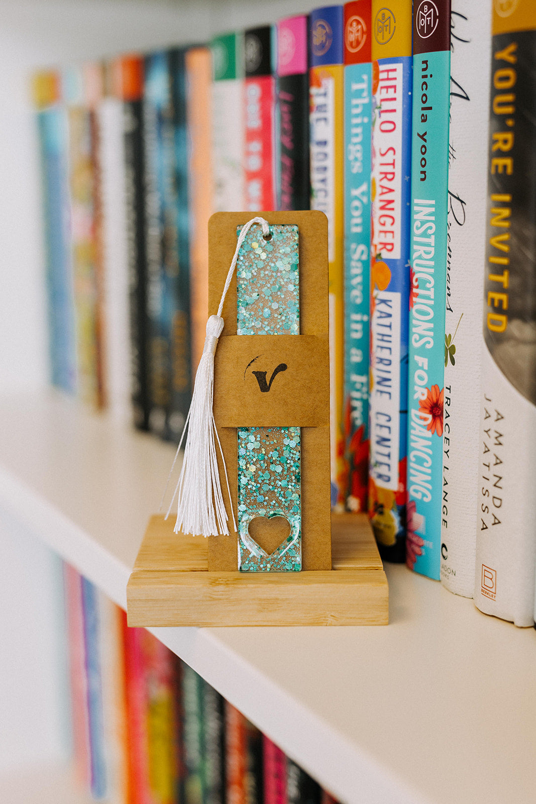 Plot Twist Resin Bookmark