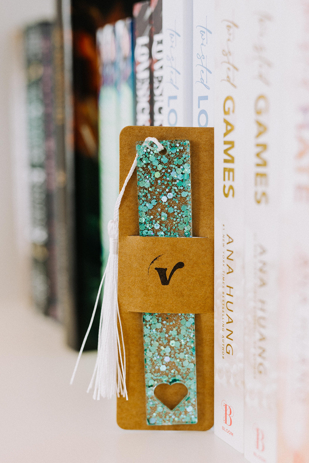 Plot Twist Resin Bookmark