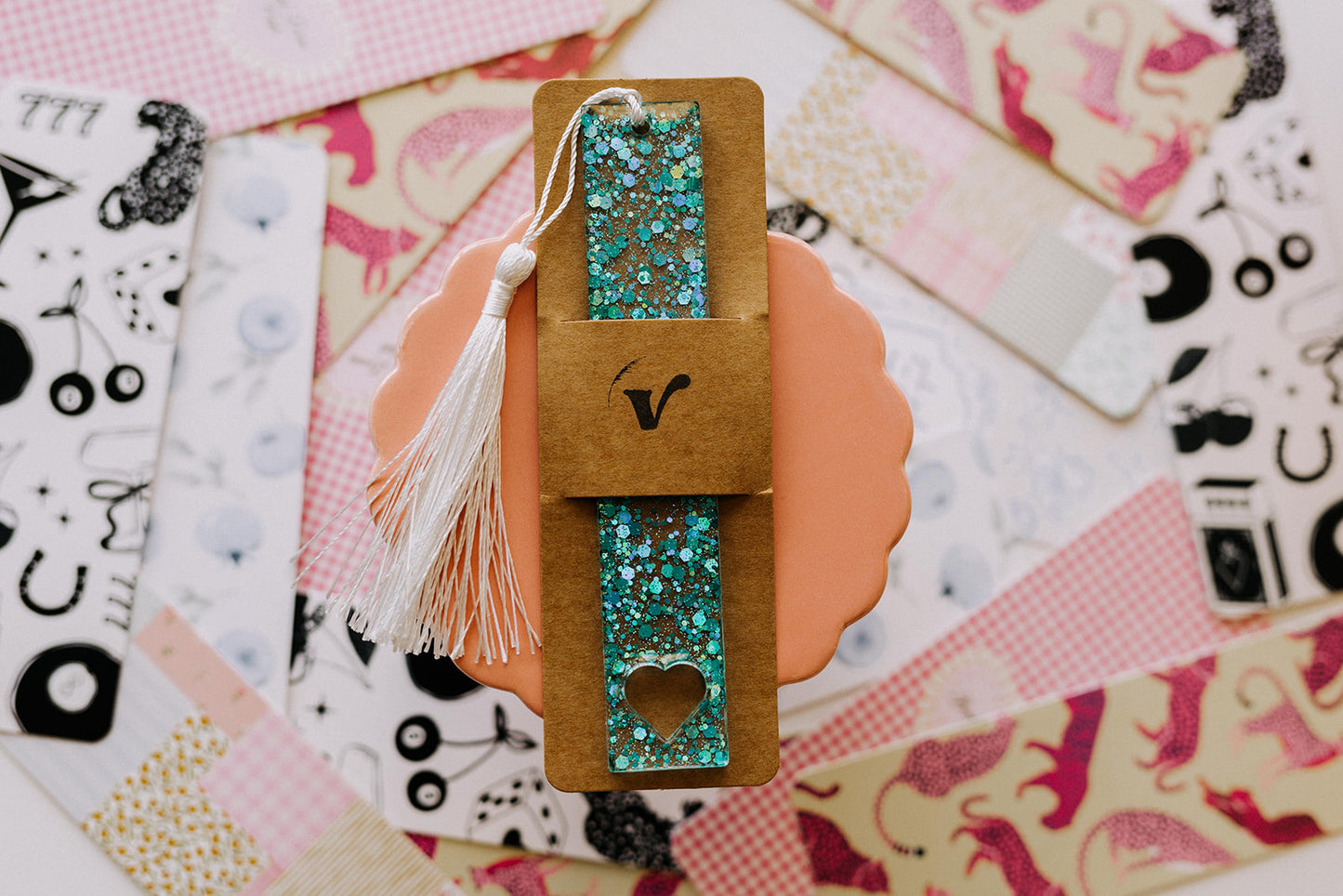 Plot Twist Resin Bookmark