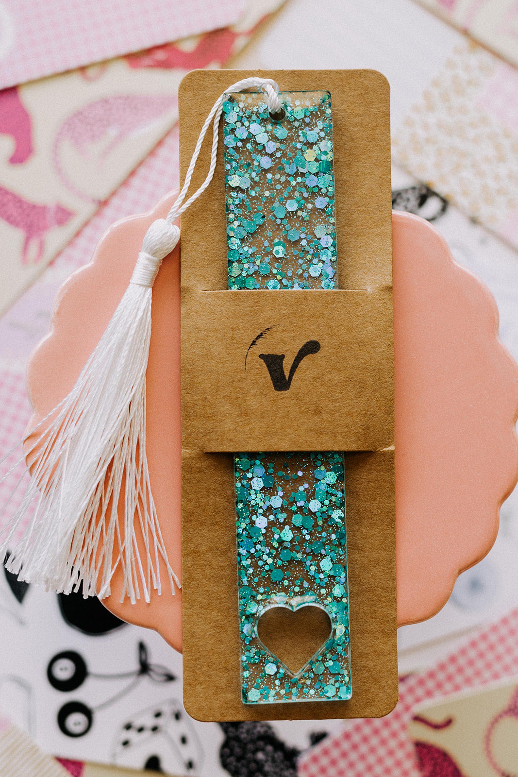 Plot Twist Resin Bookmark