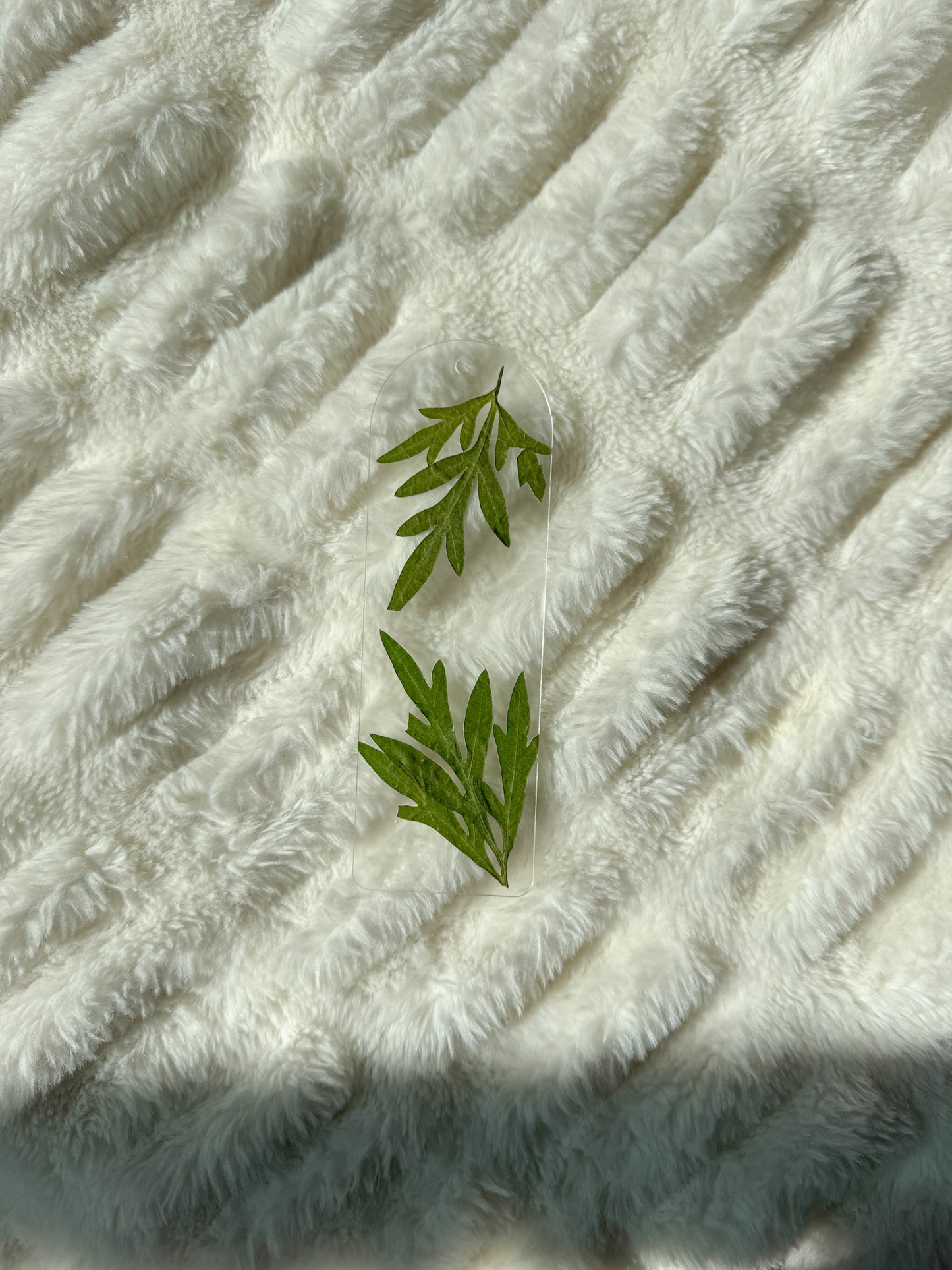 Greenhouse Pressed Flower Acrylic Bookmark