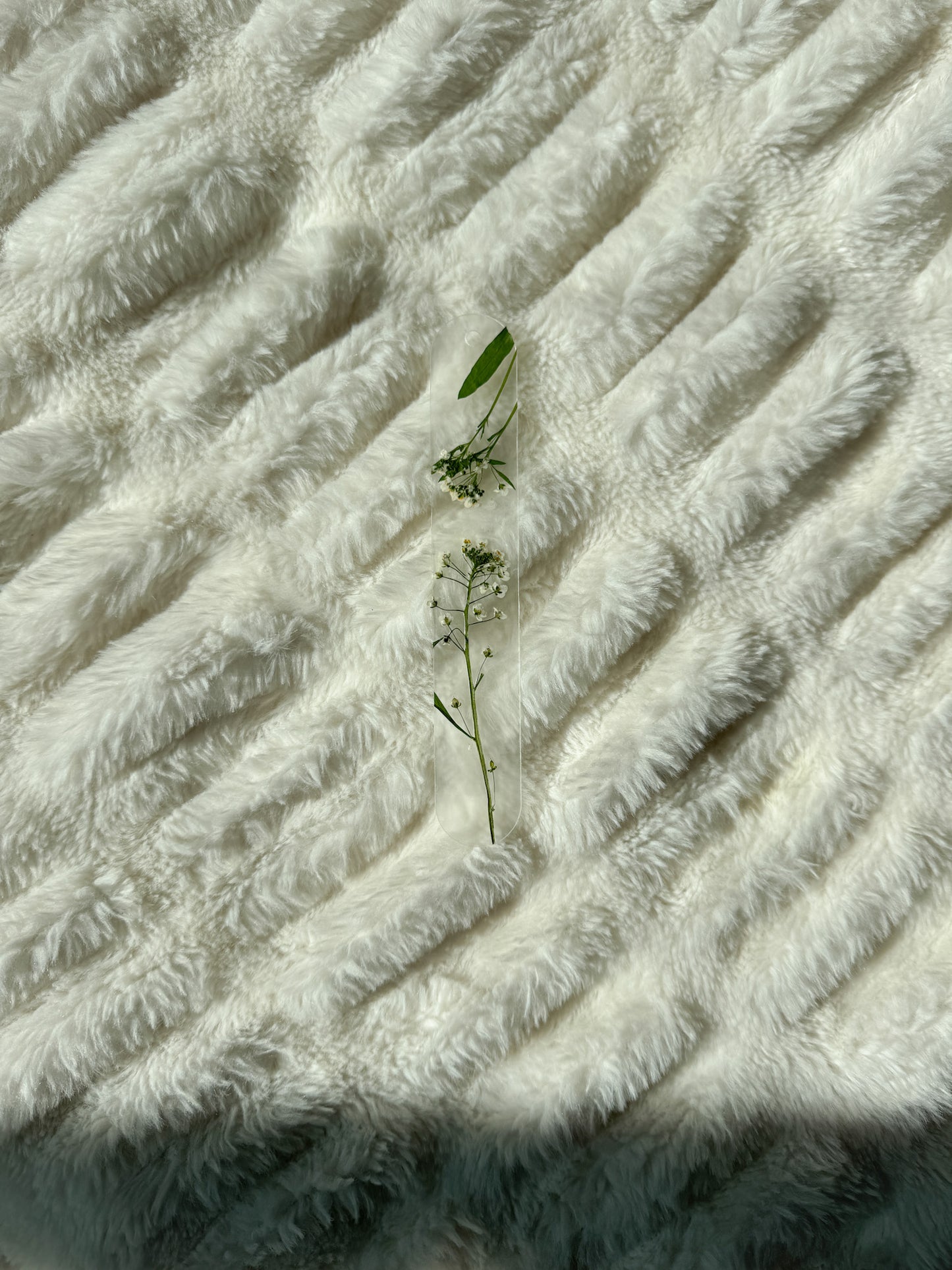Fields Pressed Flower Acrylic Bookmark