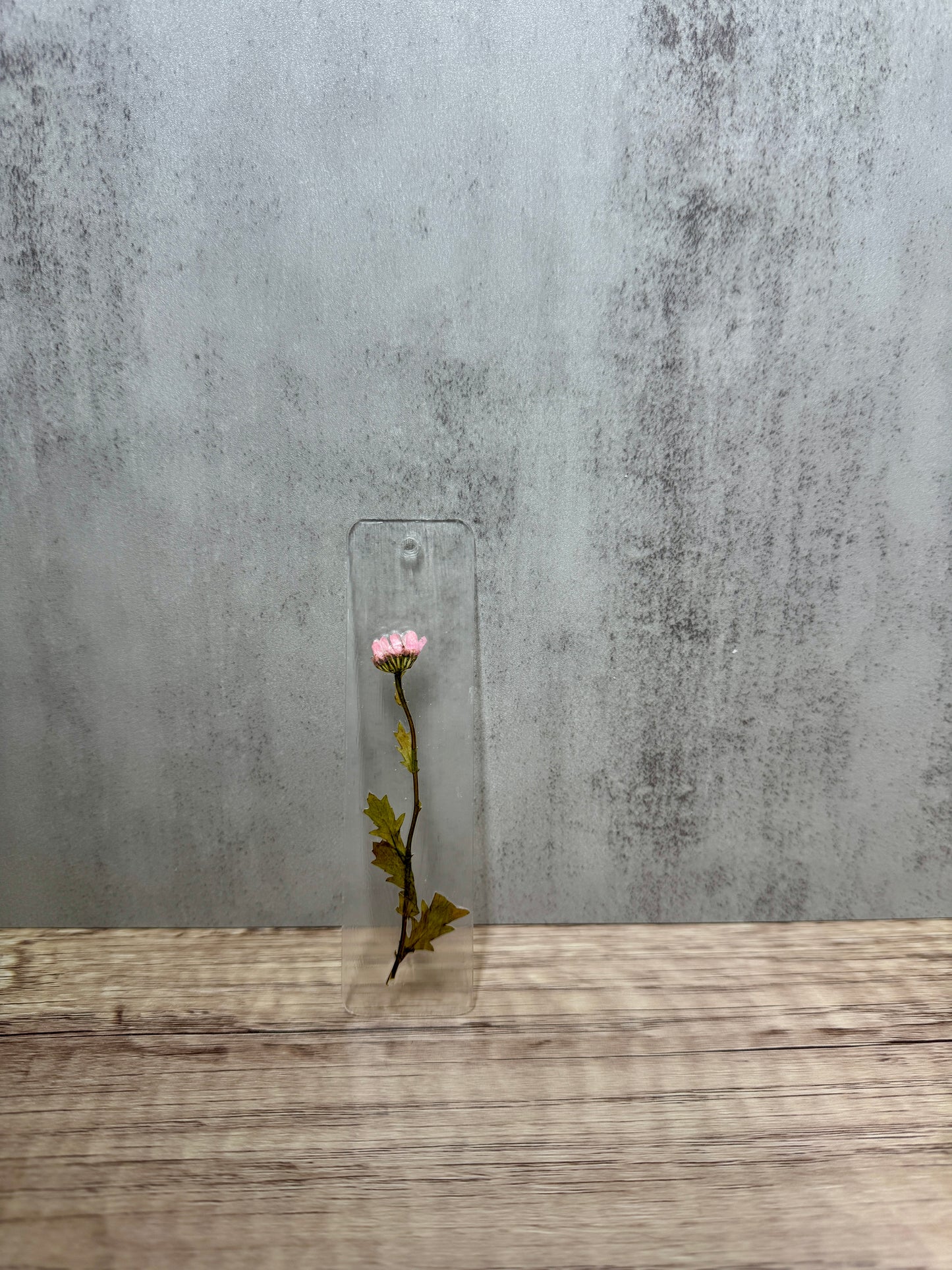 Talia Pressed Flower Acrylic Bookmark