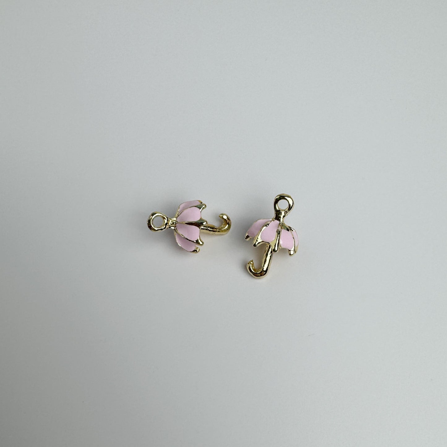 Pink Umbrella Charm