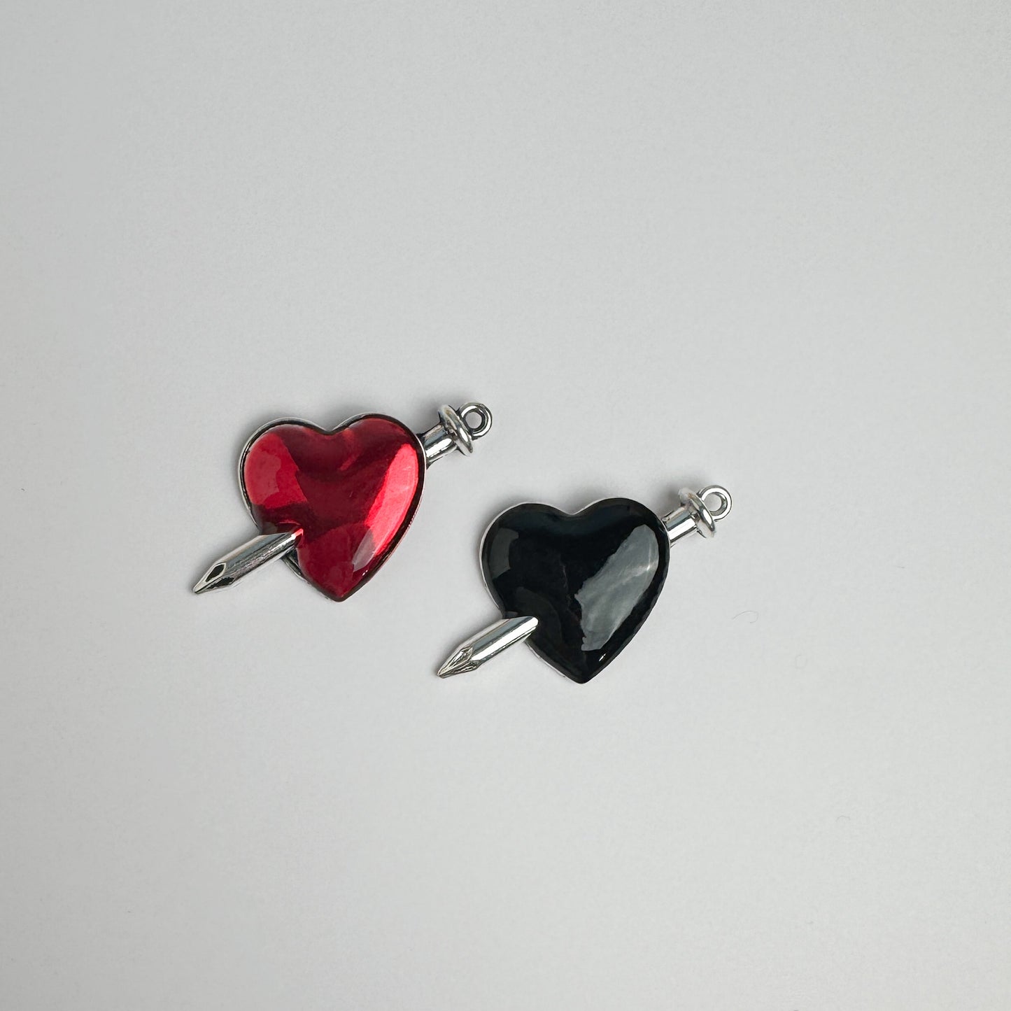 Dark Romance Sword Heart Charm