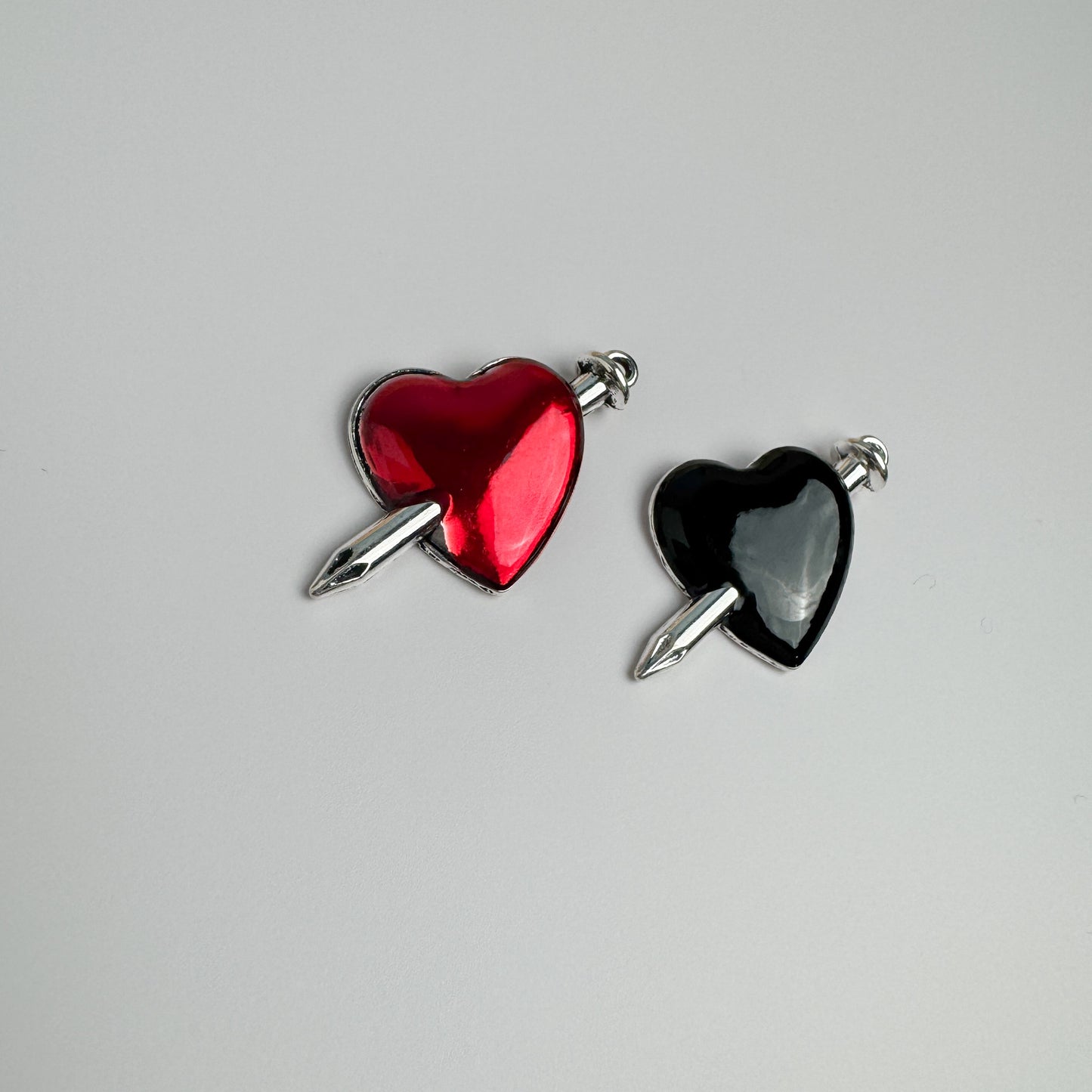 Dark Romance Sword Heart Charm