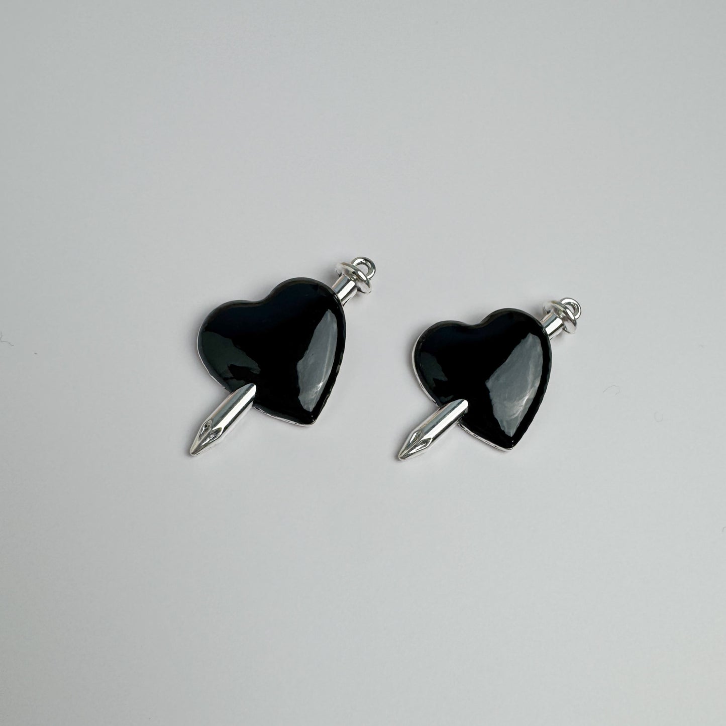 Dark Romance Sword Heart Charm
