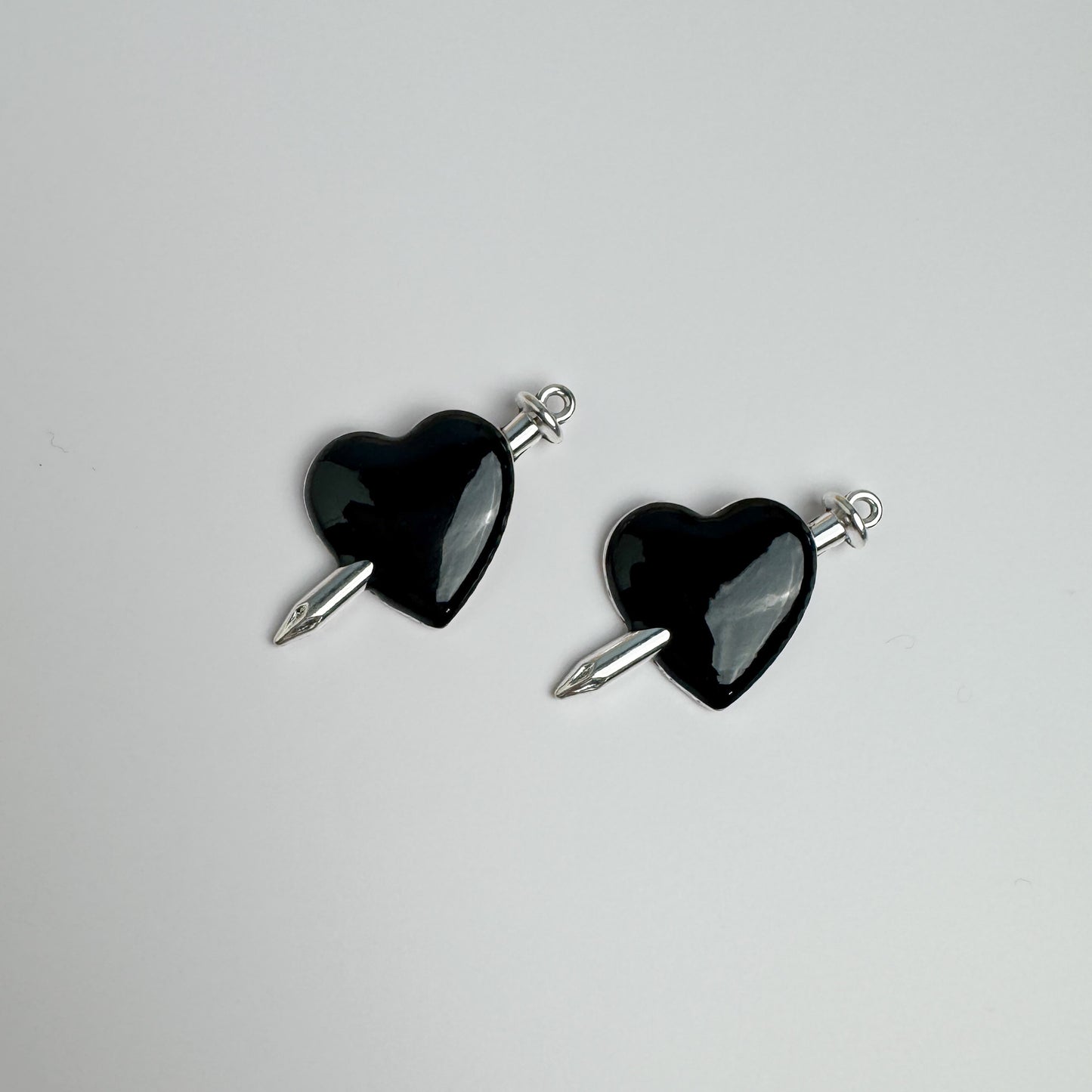 Dark Romance Sword Heart Charm