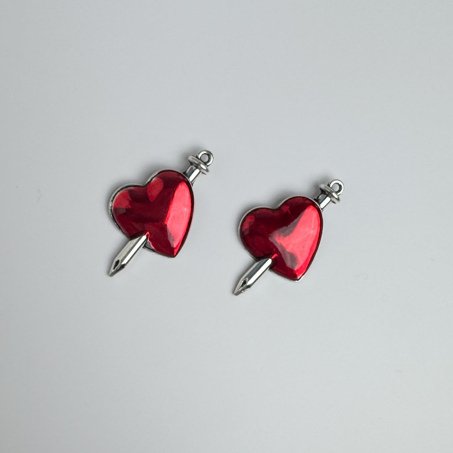 Dark Romance Sword Heart Charm