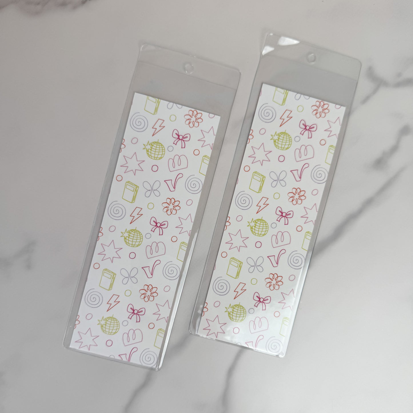 Vibrant Book Club Bookmark w/ Sleeve