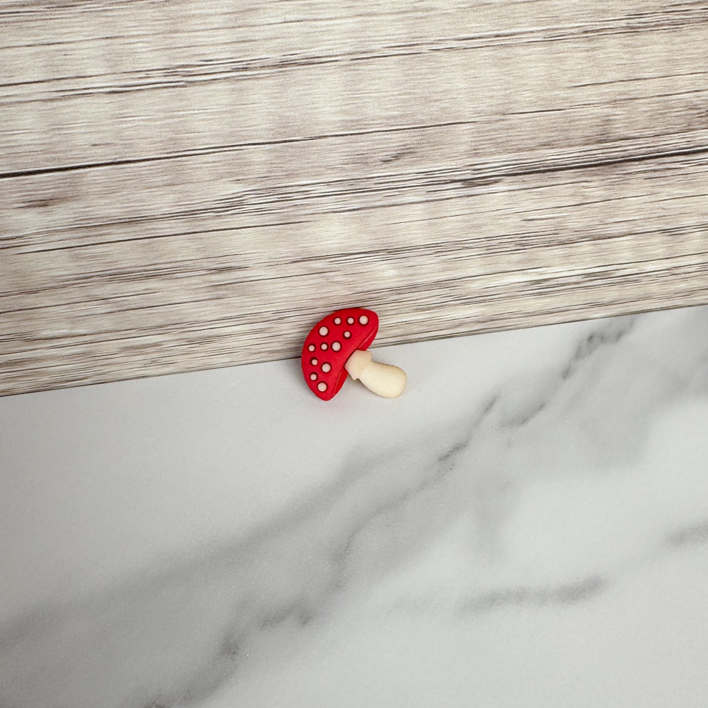 Mushroom Button Charm