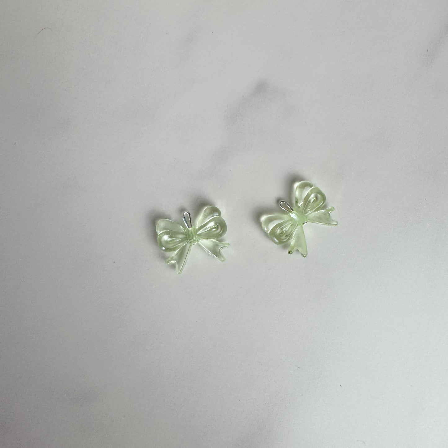 Green Bow Charm