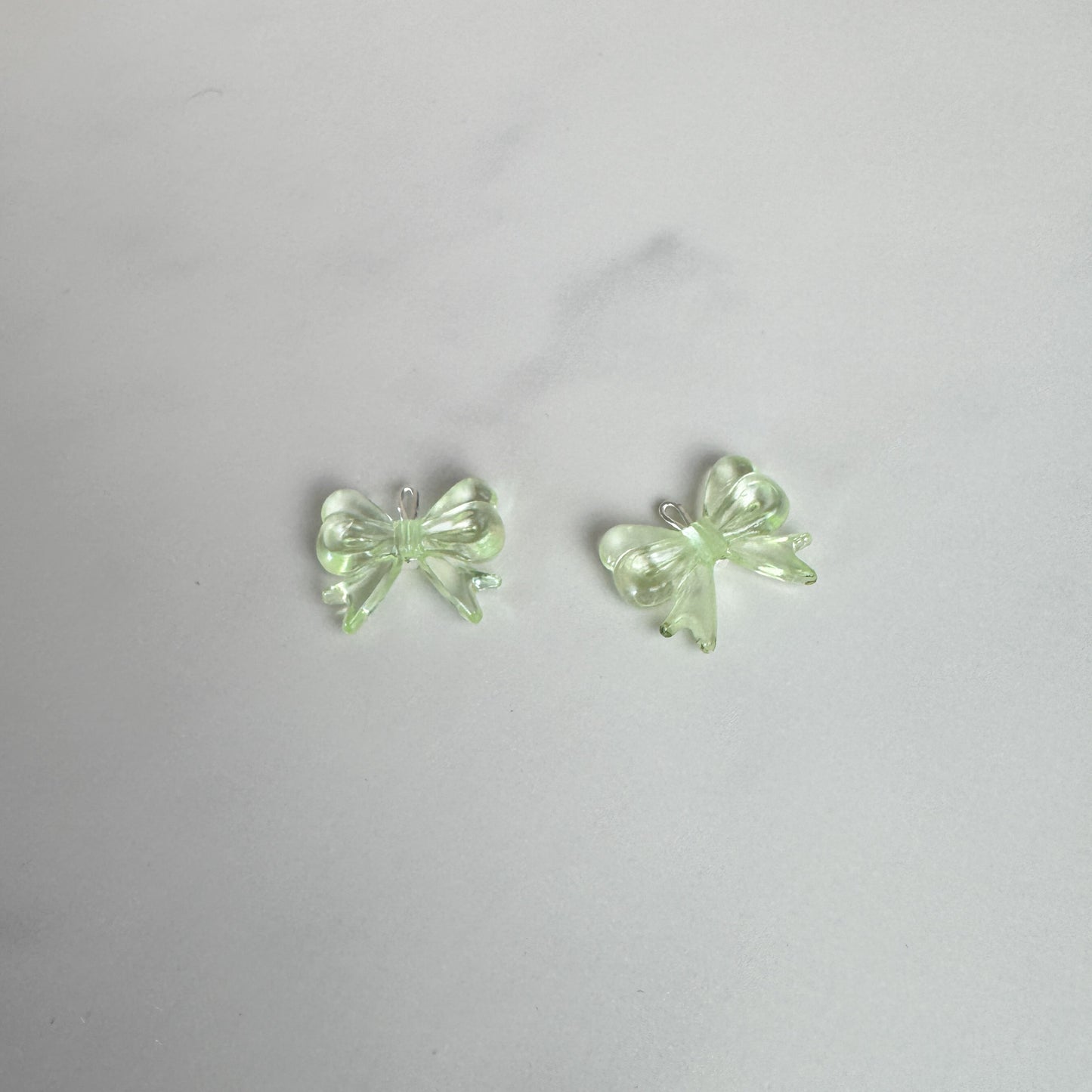 Green Bow Charm