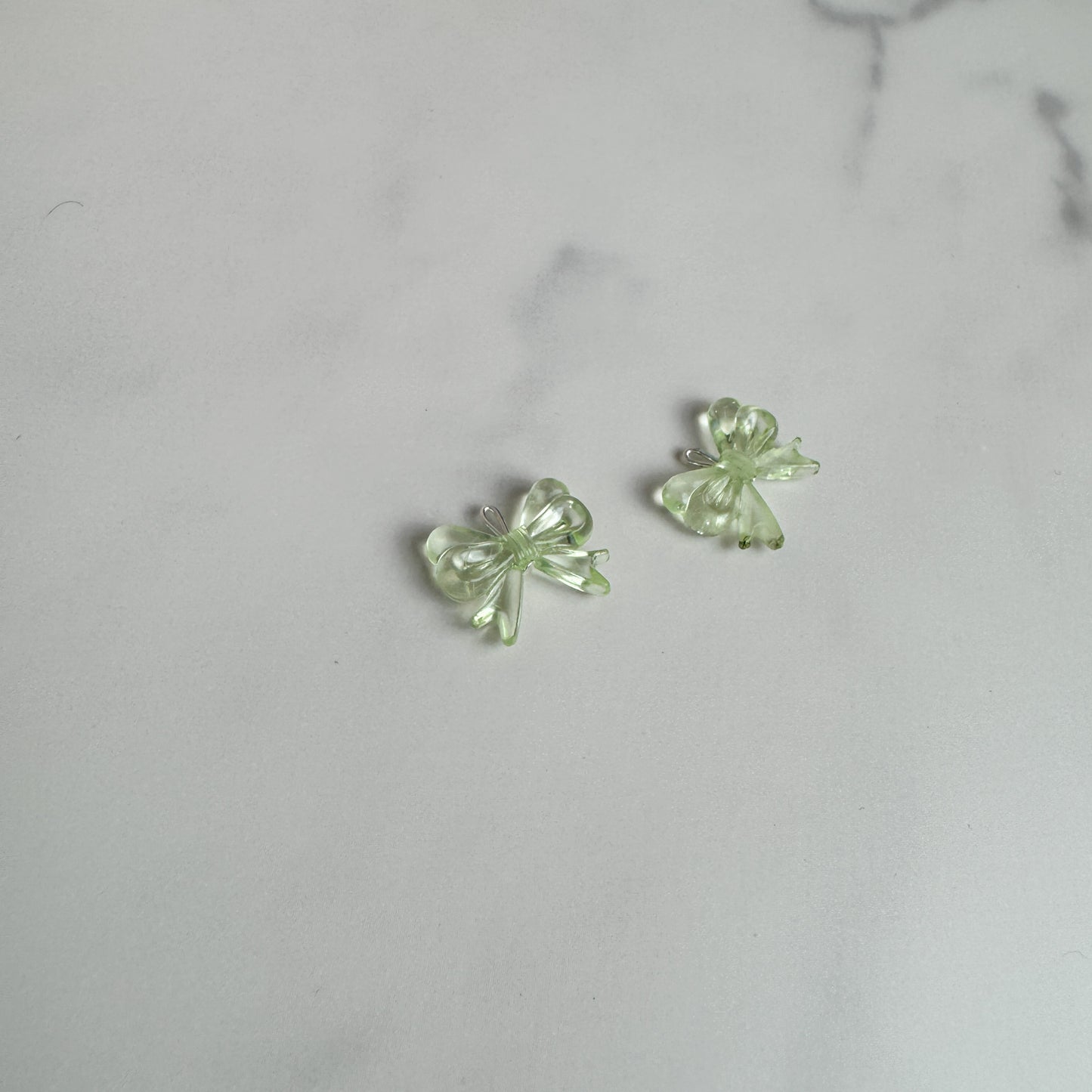 Green Bow Charm
