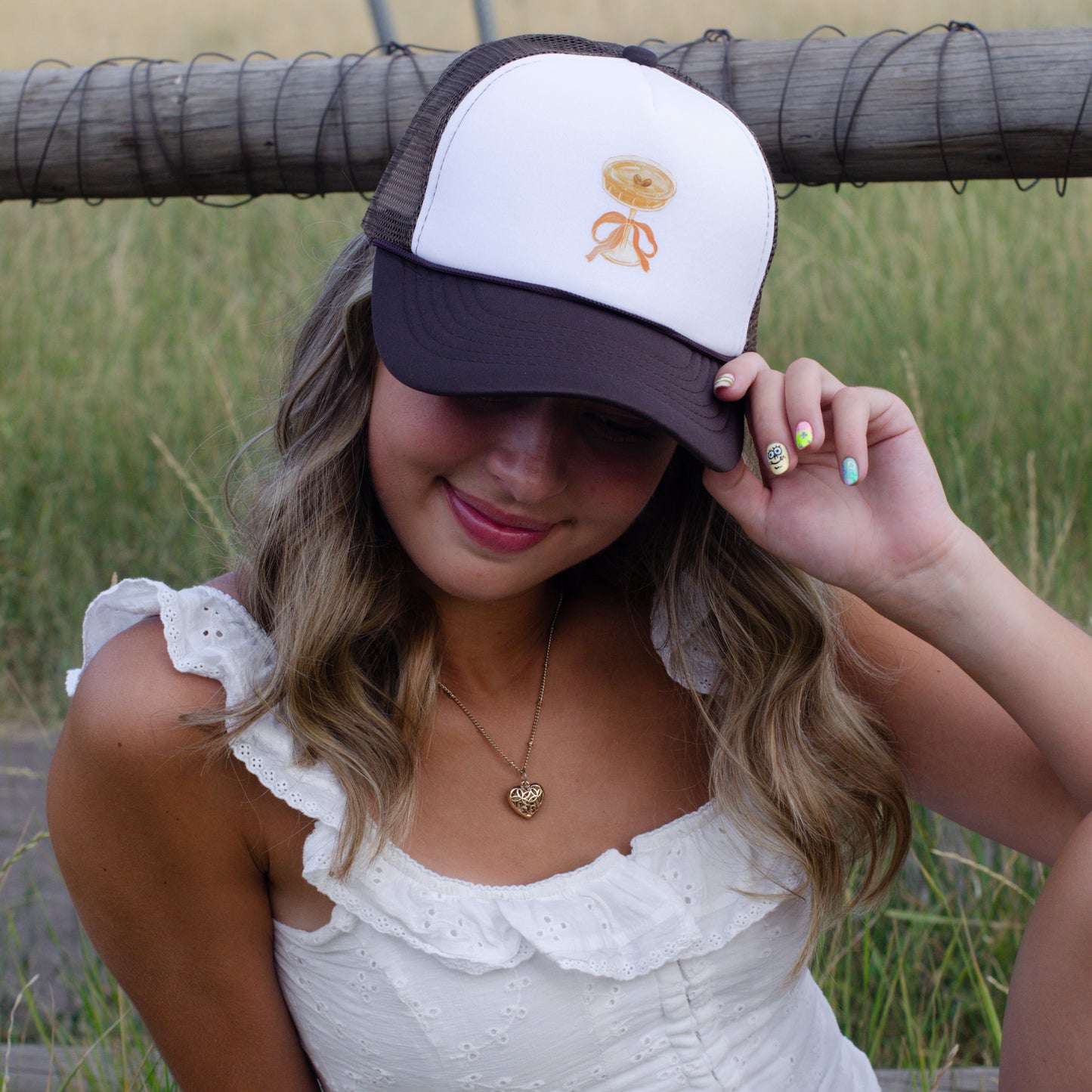 Espresso Martini Brown/White Hat