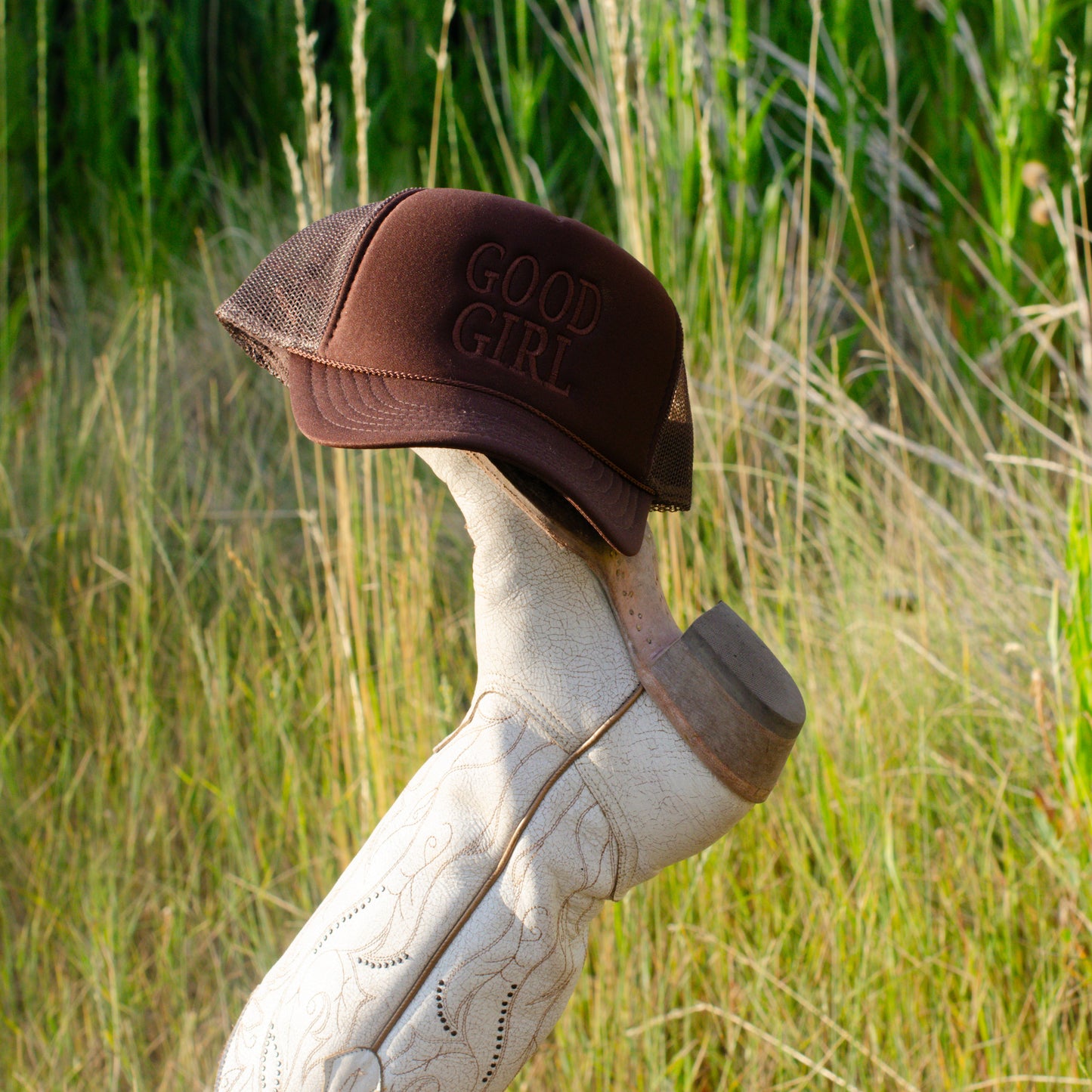 Good Girl Chocolate Brown Hat