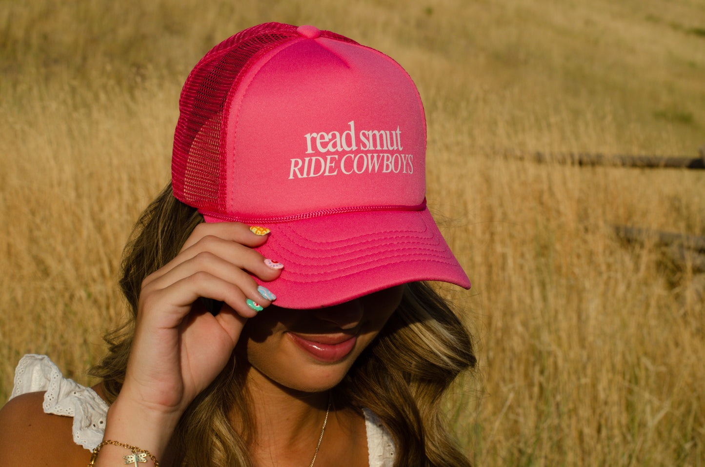 Read Smut Ride Cowboys Hot Pink Hat