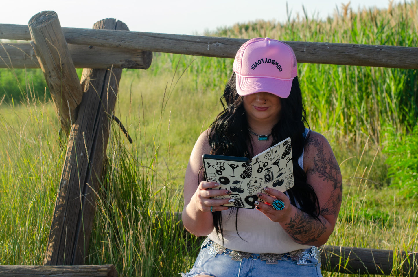 Cowboy Lover Light Pink Hat