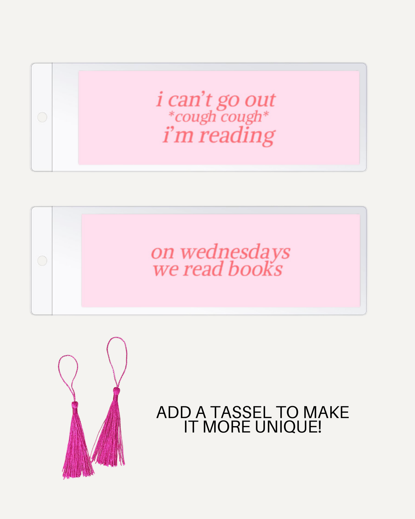 Wednesday Bookmark w/ Sleeve