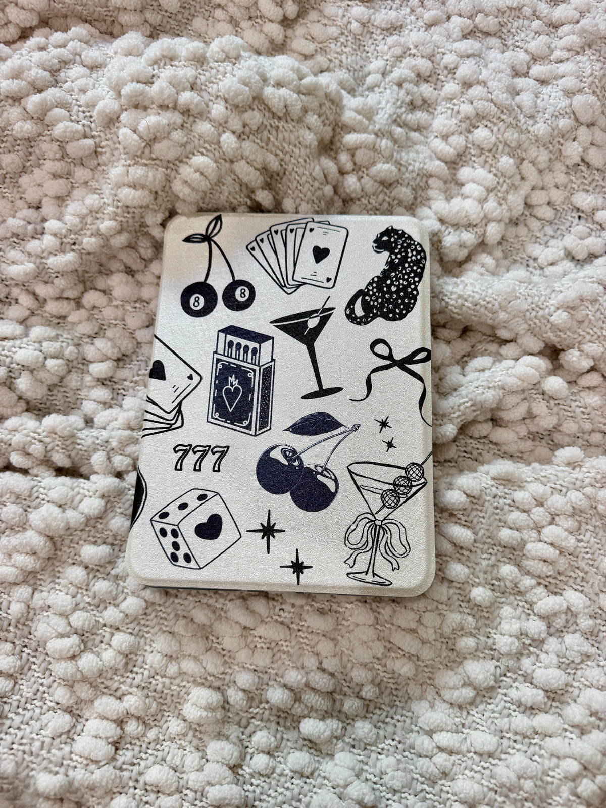 Lucky Girl [Clear Back] Kindle Case