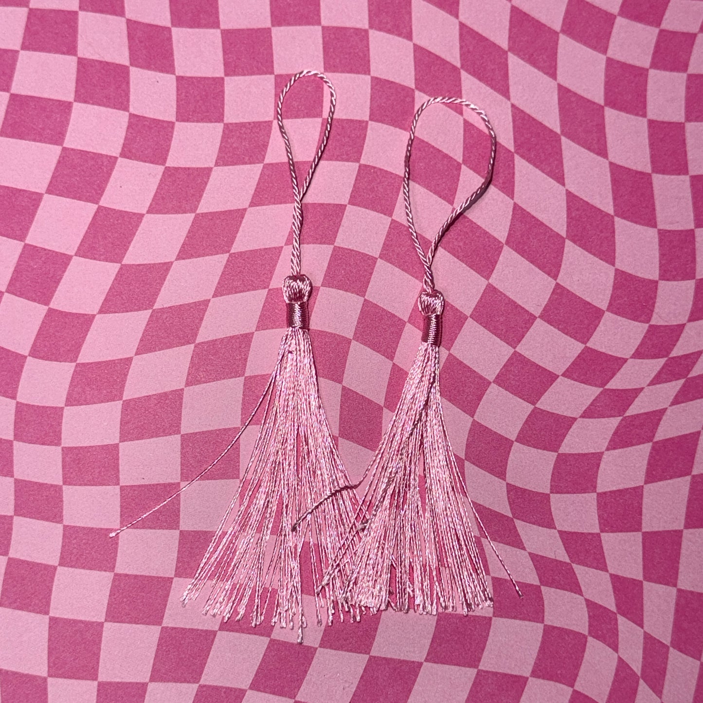 Pastel Pink Tassel