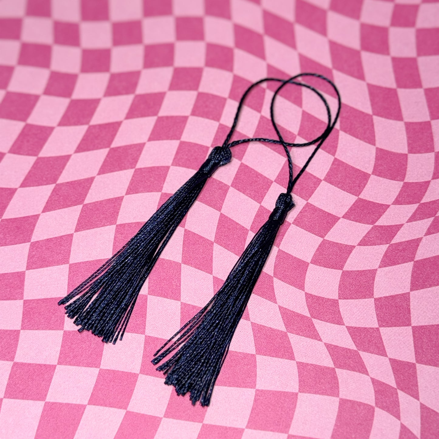 Navy Tassel