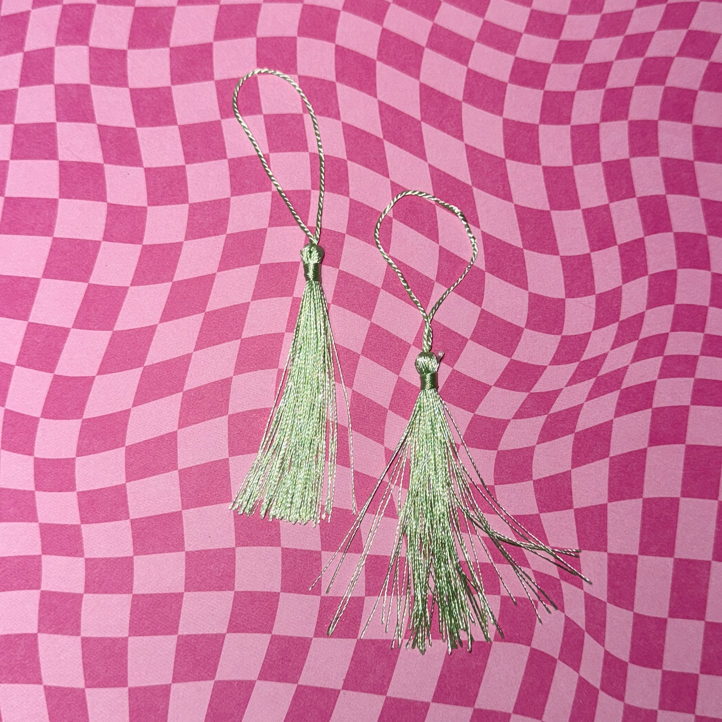 Mint Green Tassel