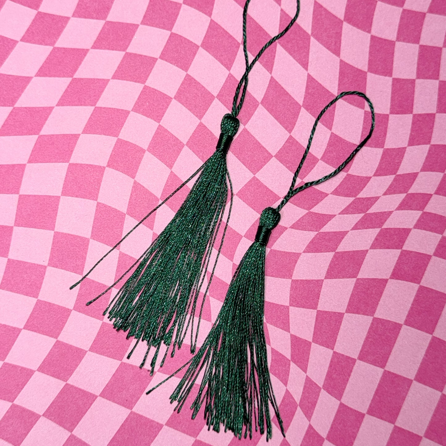 Forest Green Tassel