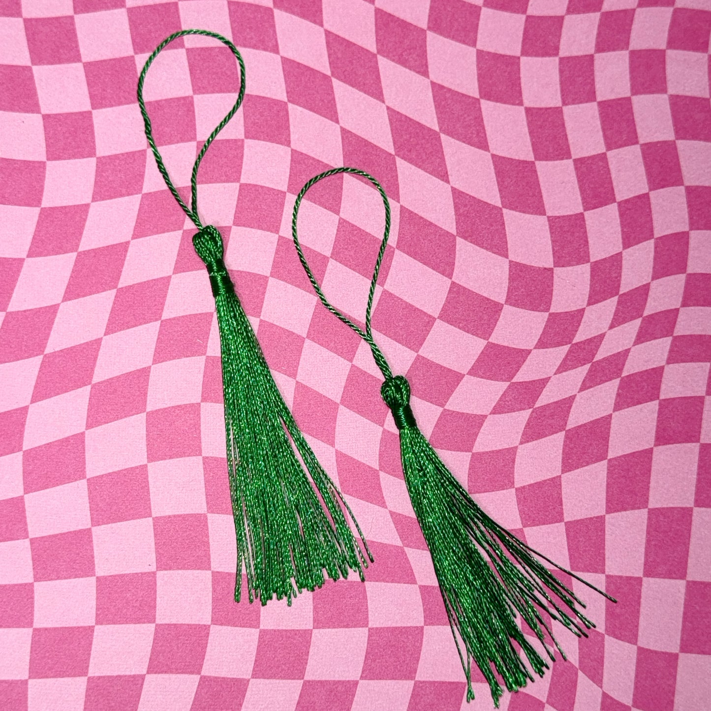 Kelly Green Tassel