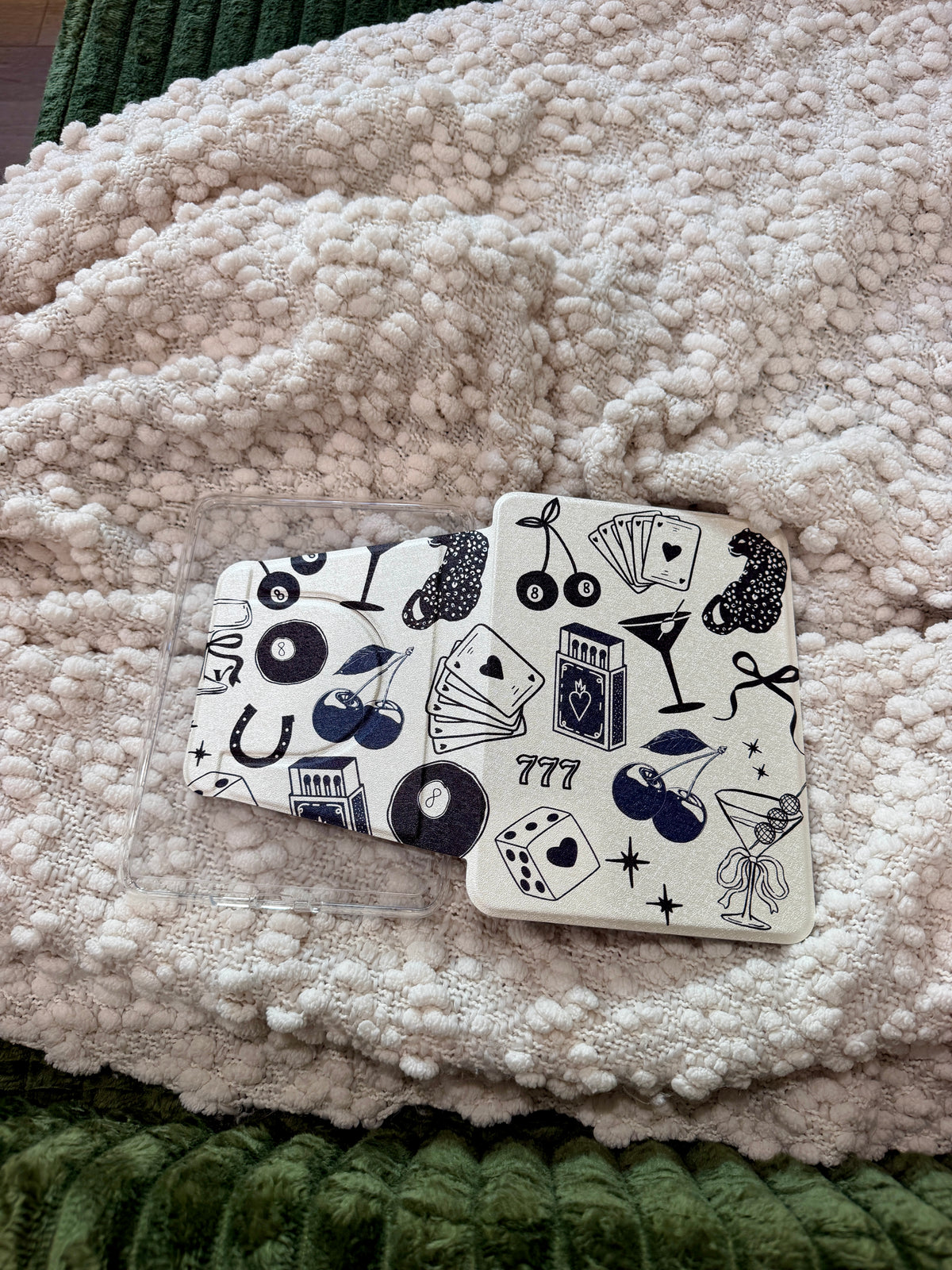 Lucky Girl [Clear Back] Kindle Case