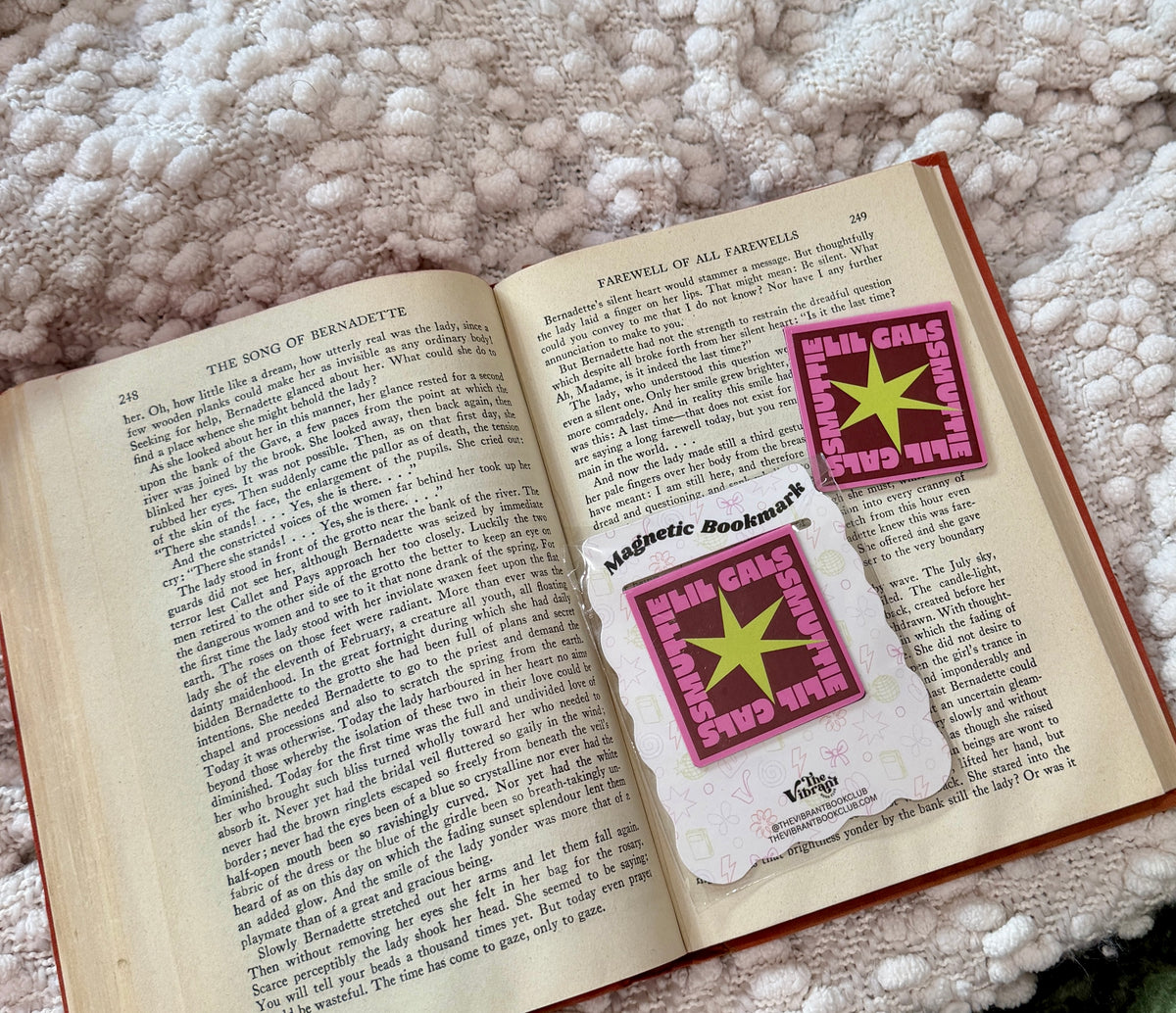 Smuttie Lil Gal Magnetic Bookmark