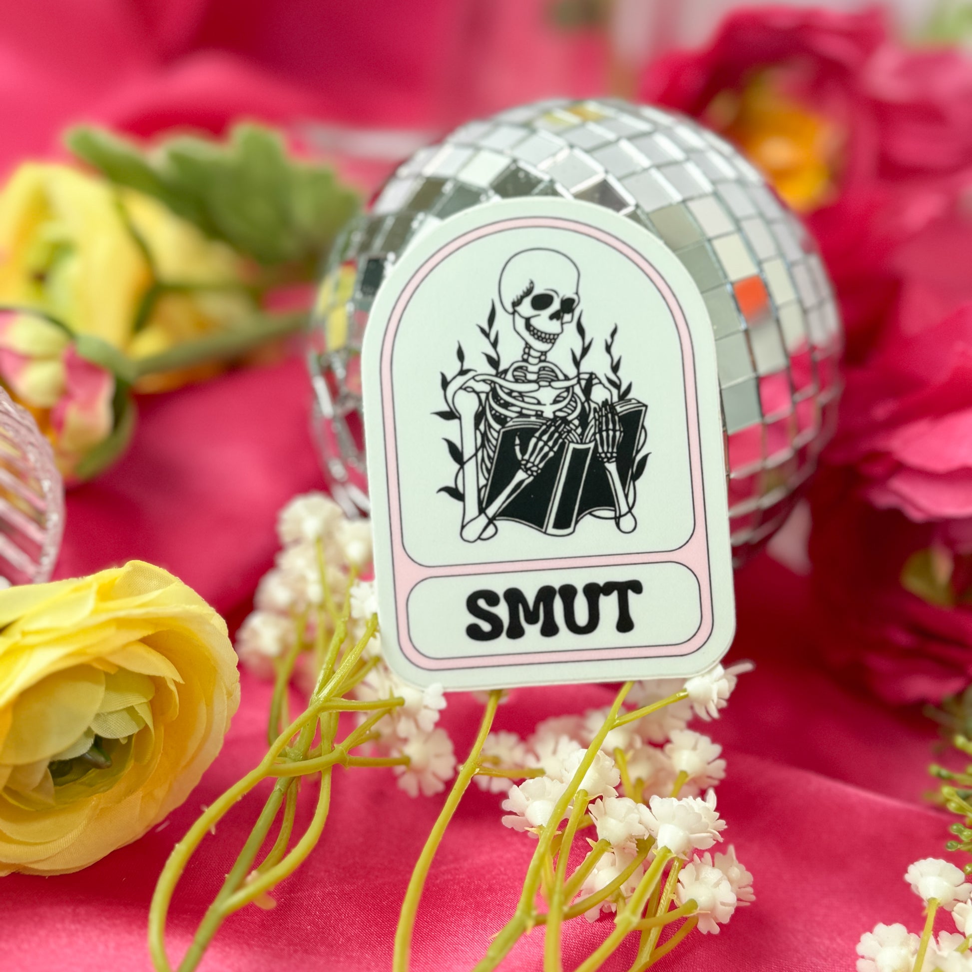 Smut Skeleton Sticker