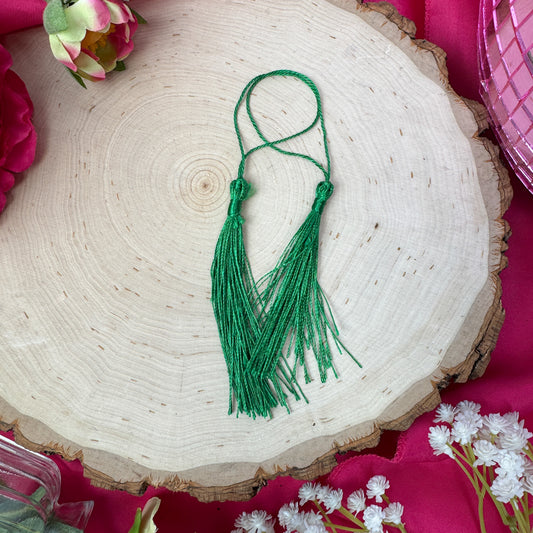 Kelly Green Tassel