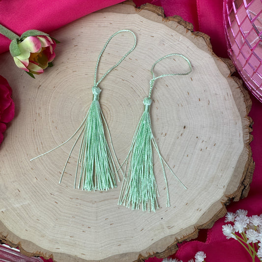 Mint Green Tassel