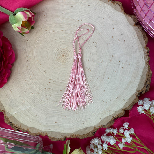 Pastel Pink Tassel