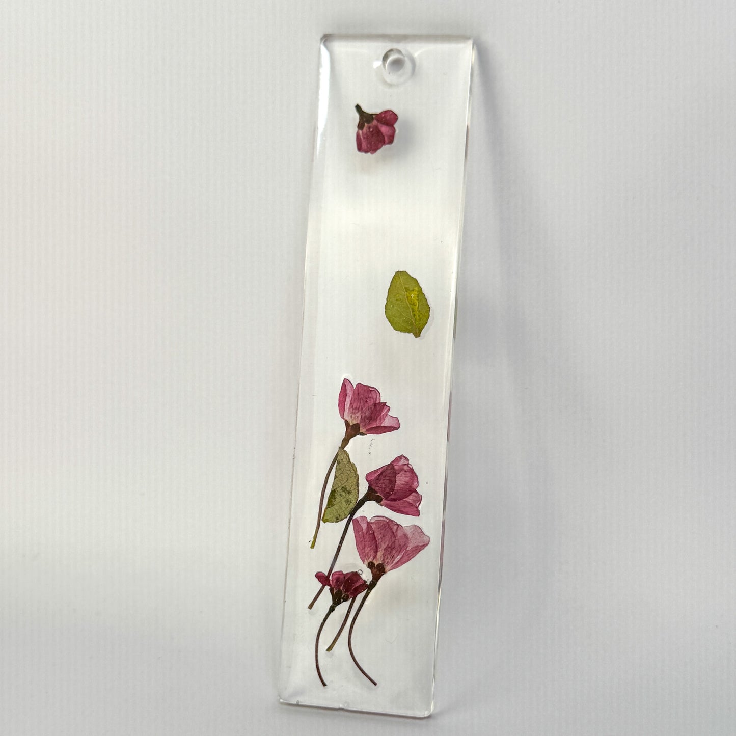 Rosa Resin Bookmark