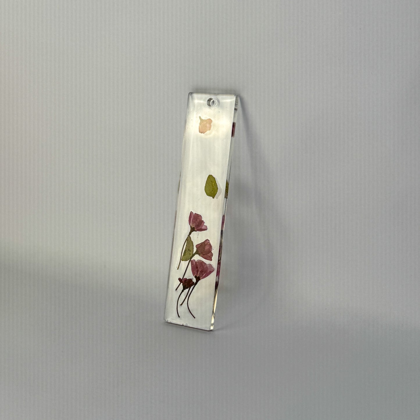 Rosa Resin Bookmark