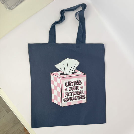 Crying Over Fictional Characters Tote