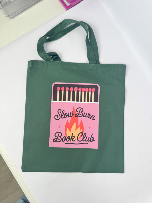 Slow Burn Book Club Tote