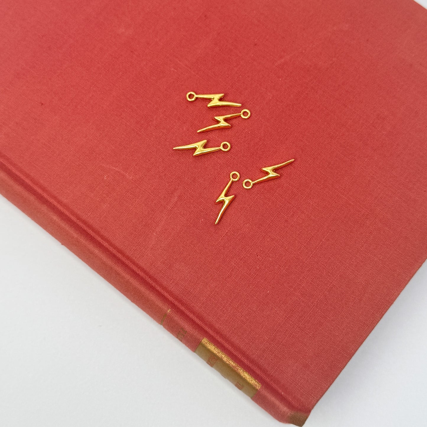 Gold Lightning Bolt Charm