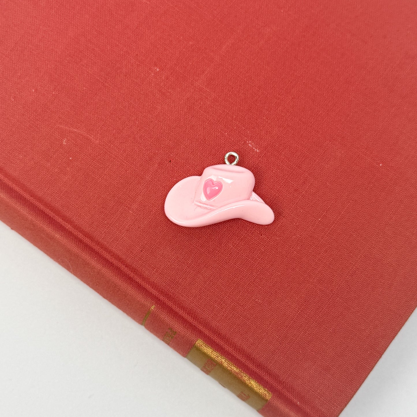 Pink Cowgirl Hat Charm