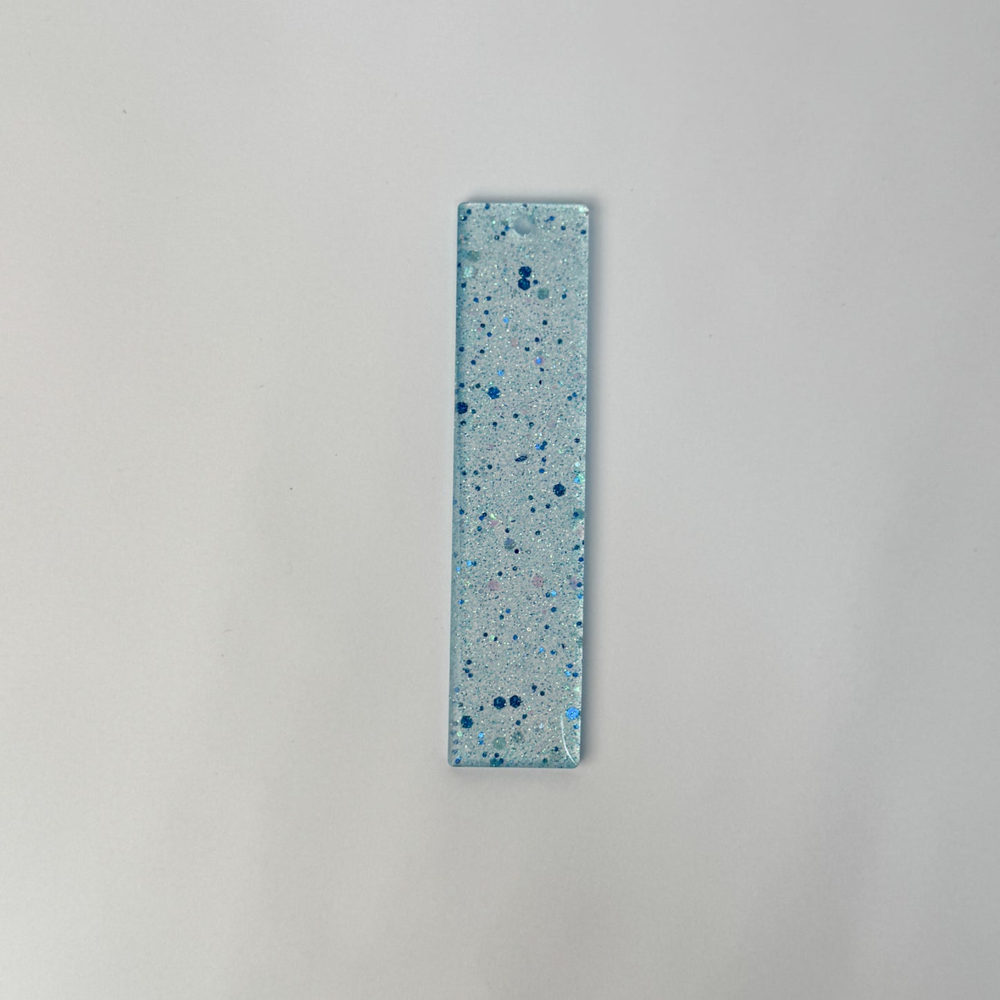 Luna Blue Resin Bookmark (Rectangle)