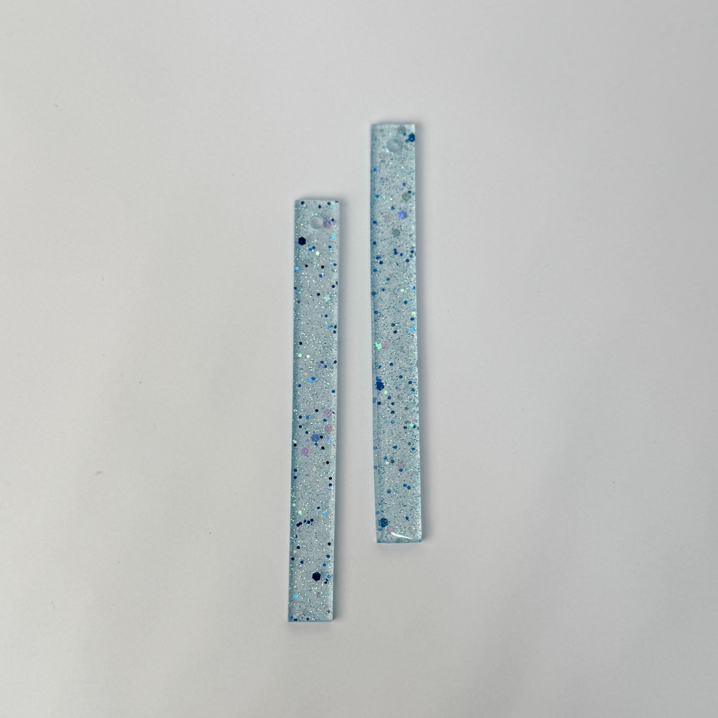 Luna Blue Resin Bookmark (Slim)