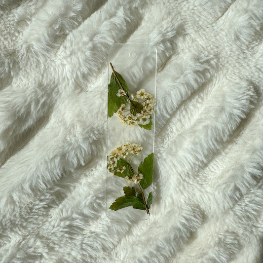 Mama's Pressed Flower Acrylic Bookmark