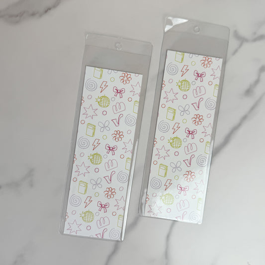 Vibrant Book Club Bookmark w/ Sleeve