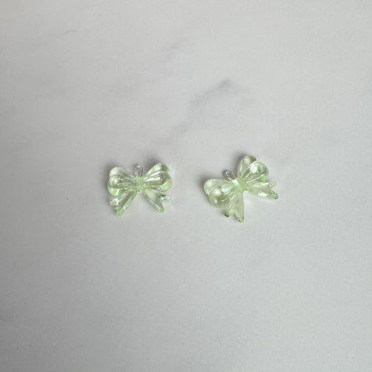 Green Bow Charm