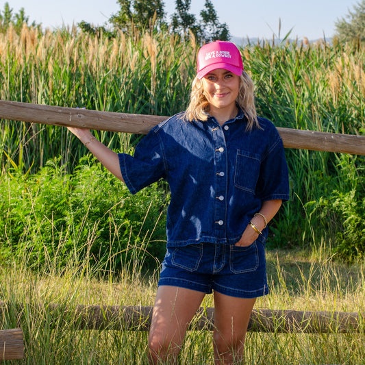 Save A Horse Hot Pink Hat