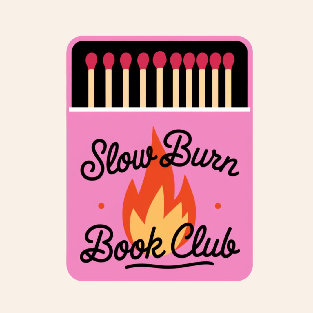 Slow Burn Book Club Sticker